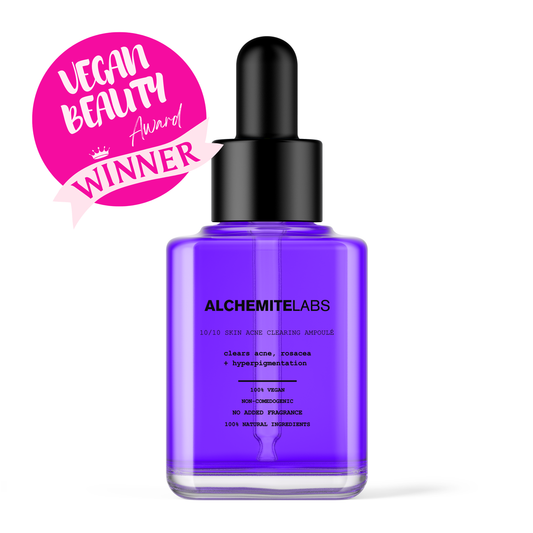 10/10 Skin Acne Clearing Ampoulé  7% Niacinamide Aloe + Arnica Extract - Alchemitelabs Skincare UK