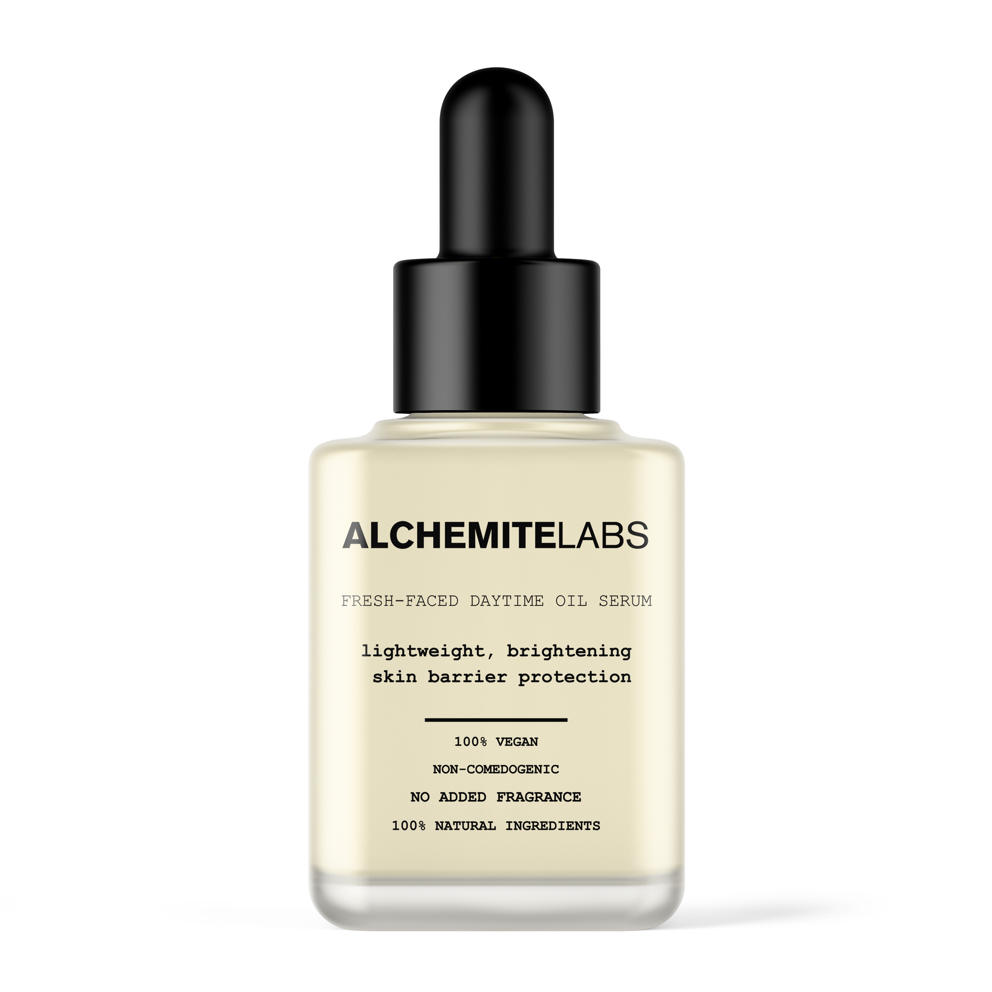 Fresh-Faced Daytime Oil Serum Cucumber Watermelon Zinc Oxide + Centella Asiatica - Alchemitelabs Skincare UK