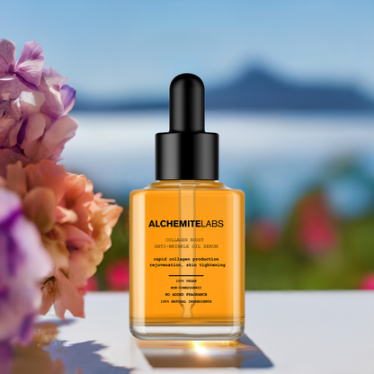 Collagen Boost Anti Wrinkle Oil Serum Bakuchiol Rosehip + Calendula
