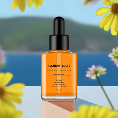 Repair + Reset Night Oil Serum Centella Asiatica 2% Salicylic Acid + Sea Buckthorn